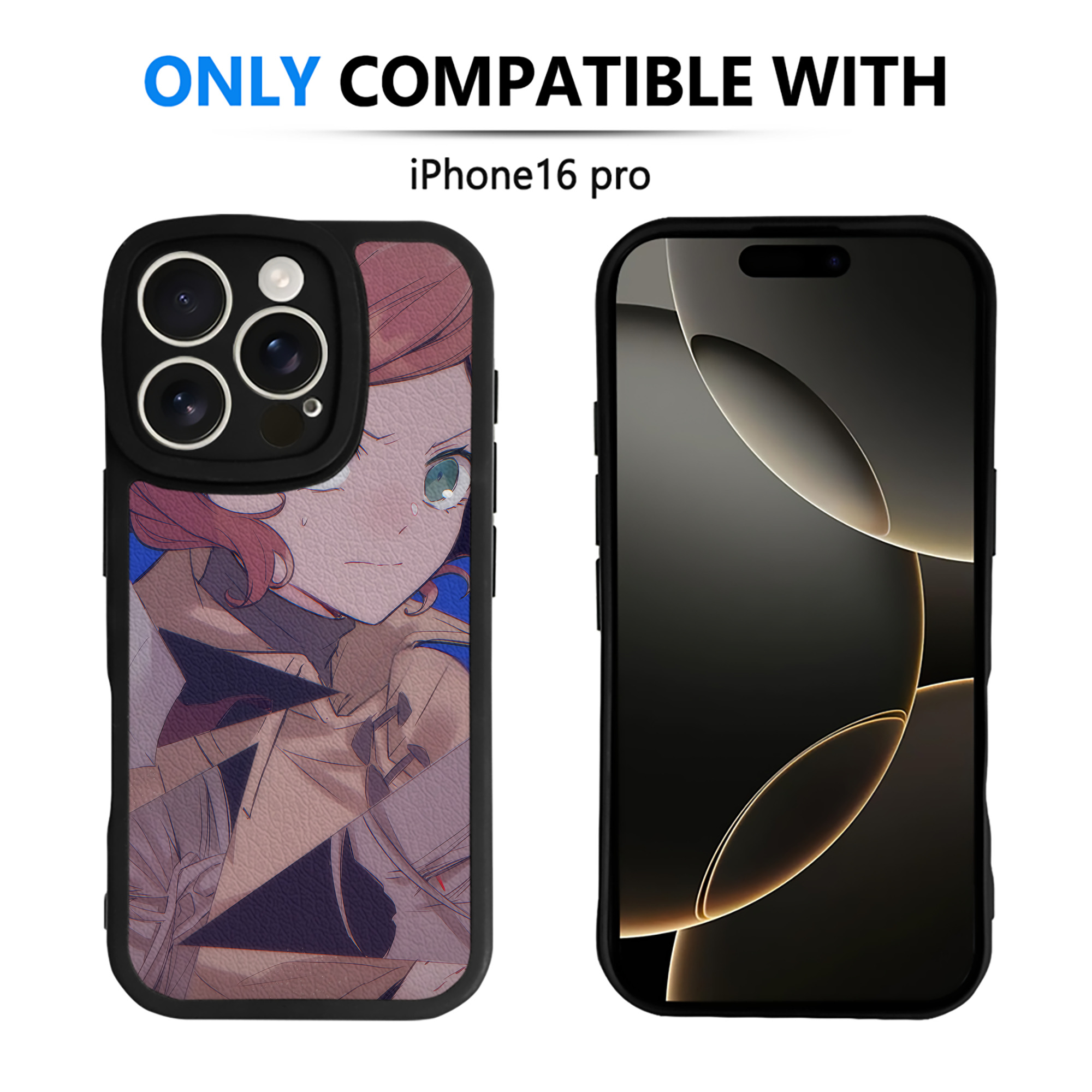（画像用） 文豪ストレイドッグス Bungo Stray Dogs 【iPhone 16シリーズ対応】シリコンスマホケース（レザー調） 材質：シリコン